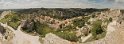 Vue panoramique de la citadelle et du village