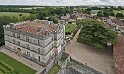 Le pavillon renaissance vu du donjon de la forteresse médiévale