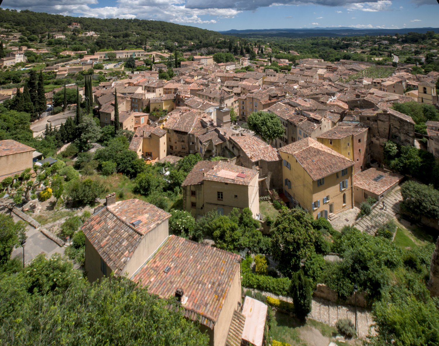 Vue sur le village