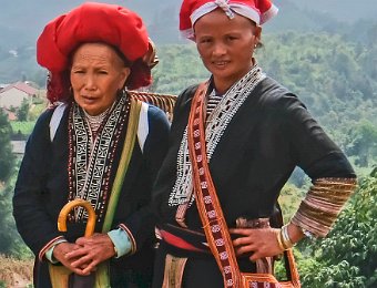 Femmes Dao Rouge